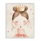 Stupell Industries Pink Ballerina in Crown Framed Giclee, design by Creative Studio